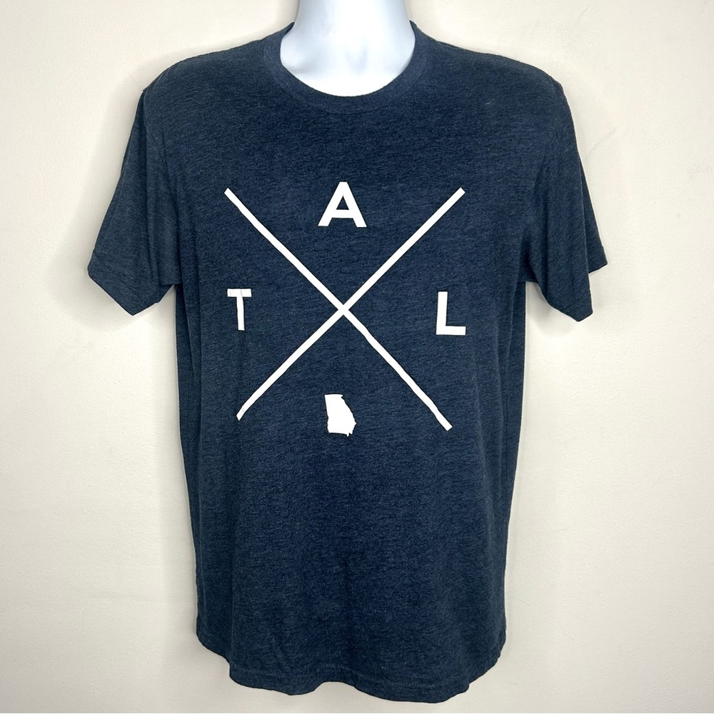 [NEXT LEVEL APPAREL] Unisex Atlanta Georgia X Tee
